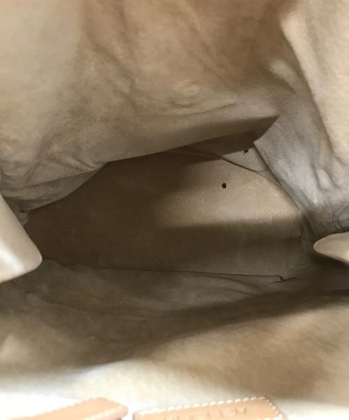 Agnona（アニオナ）Agnona (アニオナ) リュック ベージュの古着・服飾アイテム