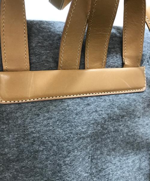 Agnona（アニオナ）Agnona (アニオナ) リュック ベージュの古着・服飾アイテム