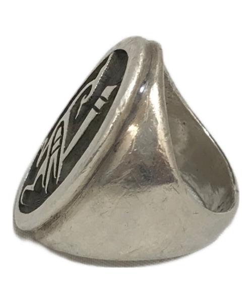 ホピ族（ホピゾク）ホピ族 (ホピゾク) デザインリング サイズ:14号の古着・服飾アイテム