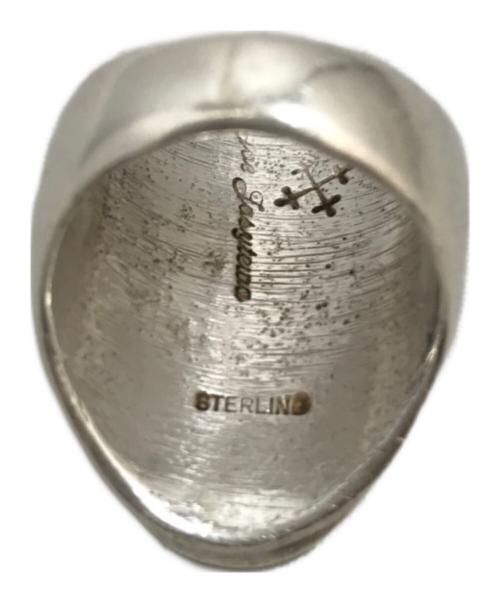 ホピ族（ホピゾク）ホピ族 (ホピゾク) デザインリング サイズ:14号の古着・服飾アイテム