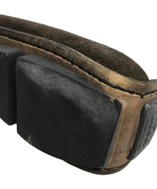 GUCCI（グッチ）GUCCI (グッチ) スウェードドライビングシューズ ブラウン サイズ:41 1/2の古着・服飾アイテム