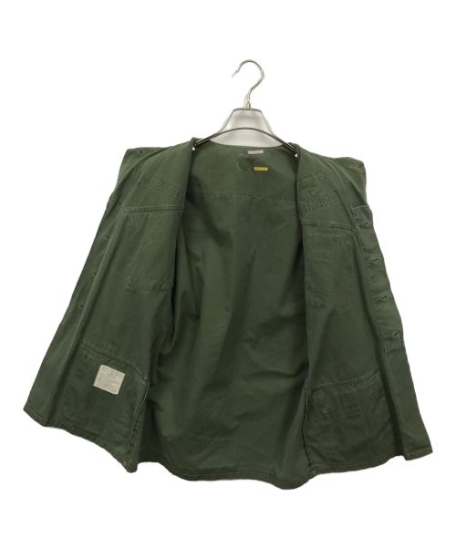 US ARMY（ユーエスアーミー）US ARMY (ユーエスアーミー) 5thタイプジャングルファティーグジャケット グリーン サイズ:不明の古着・服飾アイテム