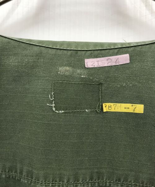 US ARMY（ユーエスアーミー）US ARMY (ユーエスアーミー) 5thタイプジャングルファティーグジャケット グリーン サイズ:不明の古着・服飾アイテム