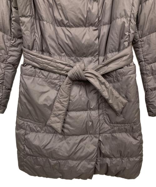 WEEKEND Max Mara（ウィークエンド マックスマーラ）WEEKEND Max Mara (ウィークエンド マックスマーラ) ショールカラーダウンコート パープル サイズ:36の古着・服飾アイテム