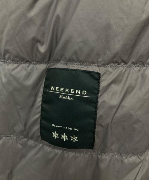 WEEKEND Max Mara（ウィークエンド マックスマーラ）WEEKEND Max Mara (ウィークエンド マックスマーラ) ショールカラーダウンコート パープル サイズ:36の古着・服飾アイテム