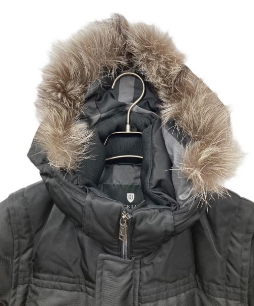 BLACK LABEL CRESTBRIDGE（ブラックレーベル クレストブリッジ）BLACK LABEL CRESTBRIDGE (ブラックレーベル クレストブリッジ) ダウンジャケット ブラック サイズ:Mの古着・服飾アイテム