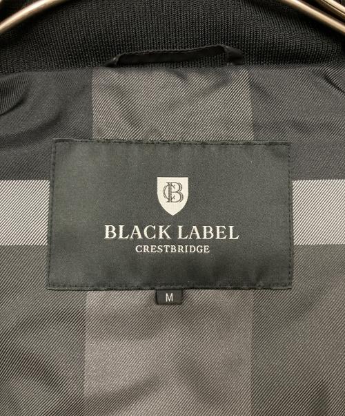 BLACK LABEL CRESTBRIDGE（ブラックレーベル クレストブリッジ）BLACK LABEL CRESTBRIDGE (ブラックレーベル クレストブリッジ) ダウンジャケット ブラック サイズ:Mの古着・服飾アイテム