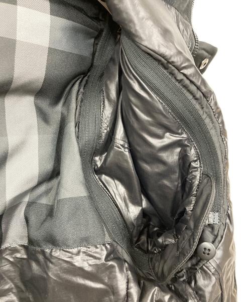 BLACK LABEL CRESTBRIDGE（ブラックレーベル クレストブリッジ）BLACK LABEL CRESTBRIDGE (ブラックレーベル クレストブリッジ) ダウンジャケット ブラック サイズ:Mの古着・服飾アイテム