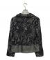 ISSEY MIYAKE (イッセイミヤケ) ジャガードジャケット ネイビー サイズ:2：14000円