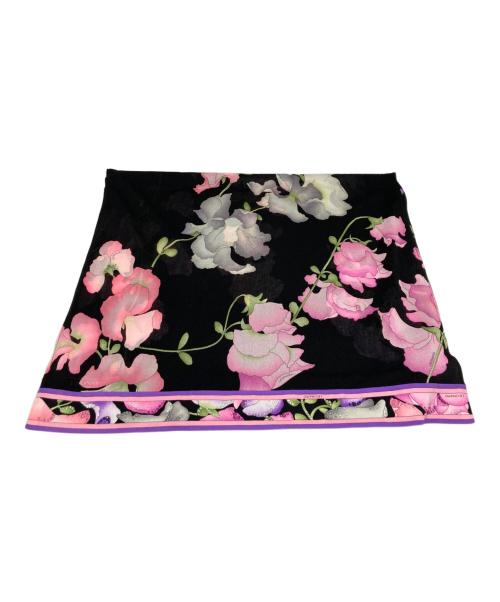 LEONARD（レオナール）LEONARD (レオナール) スカーフ ブラックの古着・服飾アイテム