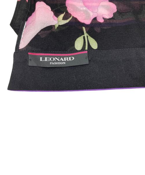 LEONARD（レオナール）LEONARD (レオナール) スカーフ ブラックの古着・服飾アイテム