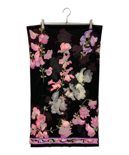 LEONARD（レオナール）LEONARD (レオナール) スカーフ ブラックの古着・服飾アイテム