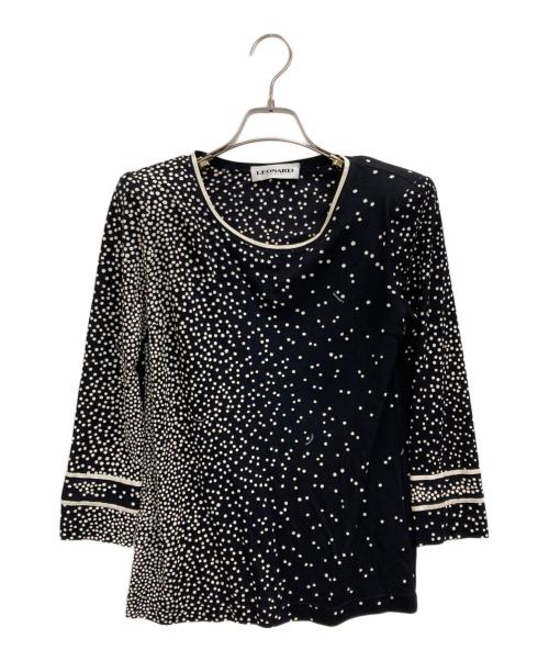 LEONARD（レオナール）LEONARD (レオナール) ブラウス ブラック サイズ:Mの古着・服飾アイテム