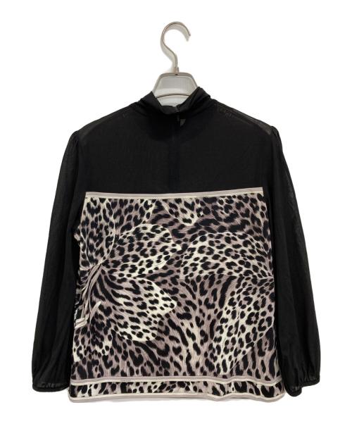 LEONARD（レオナール）LEONARD (レオナール) ブラウス ブラック サイズ:Lの古着・服飾アイテム