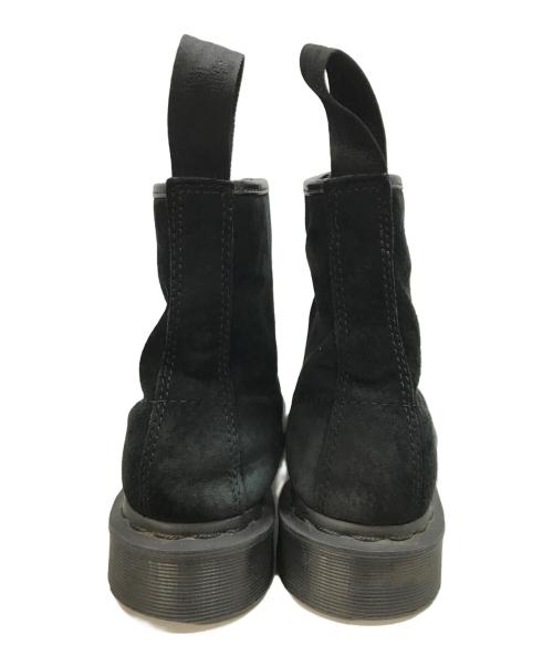 Dr.Martens（ドクターマーチン）Dr.Martens (ドクターマーチン) スウェードブーツ ブラック サイズ:UK6の古着・服飾アイテム