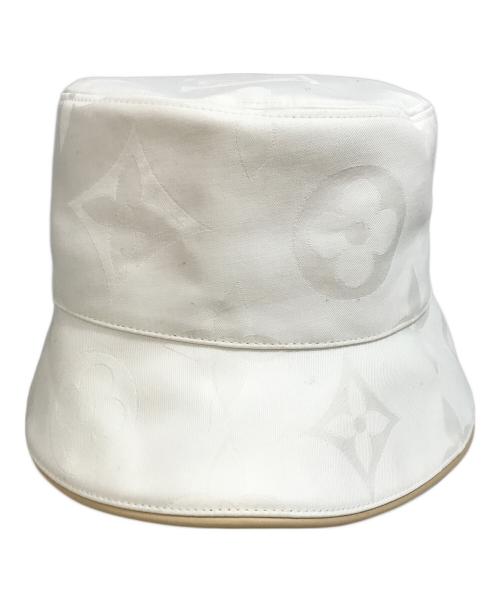 LOUIS VUITTON（ルイ ヴィトン）LOUIS VUITTON (ルイ ヴィトン) デイリーグラムバケットハット ベージュ サイズ:-の古着・服飾アイテム