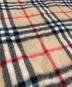 中古・古着 Burberry's (バーバリーズ) カシミヤブレンドノヴァチェックマフラー ブラウン：6000円