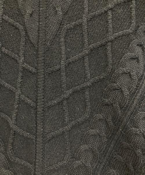 NEIL BARRETT（ニールバレット）NEIL BARRETT (ニールバレット) ケーブルニット ブラック サイズ:XLの古着・服飾アイテム
