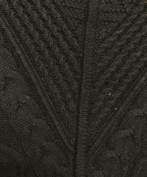 NEIL BARRETT（ニールバレット）NEIL BARRETT (ニールバレット) ケーブルニット ブラック サイズ:XLの古着・服飾アイテム