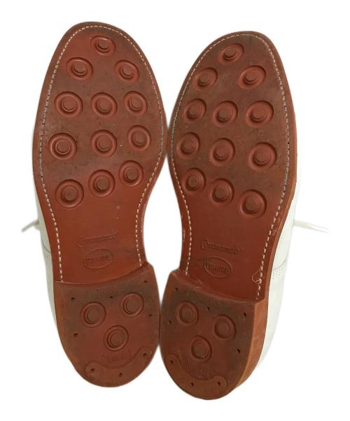 SANDERS（サンダース）SANDERS (サンダース) ヌバックオフィサーシューズ ホワイト サイズ:71/2の古着・服飾アイテム