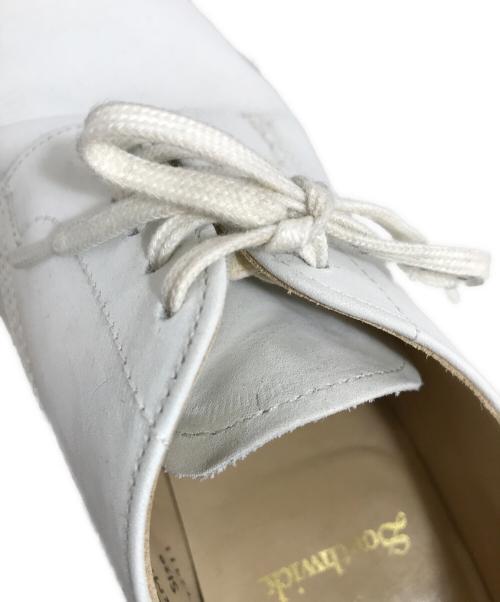 SANDERS（サンダース）SANDERS (サンダース) ヌバックオフィサーシューズ ホワイト サイズ:71/2の古着・服飾アイテム