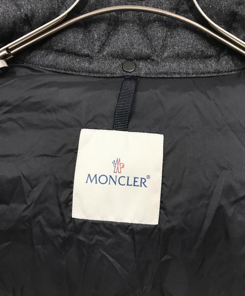 MONCLER（モンクレール）MONCLER (モンクレール) ダウンジャケット グレーの古着・服飾アイテム