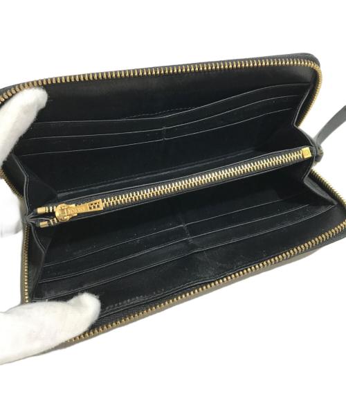 LOEWE（ロエベ）LOEWE (ロエベ) ラウンドファスナー財布 ブラックの古着・服飾アイテム