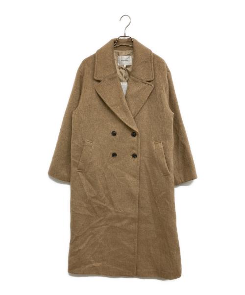 Rirandture（リランドチュール）Rirandture (リランドチュール) ダブルロングコート ブラウン サイズ:1 未使用品の古着・服飾アイテム