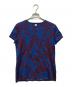 HERMES（エルメス）の古着「総柄プリントTシャツ」｜ブルー