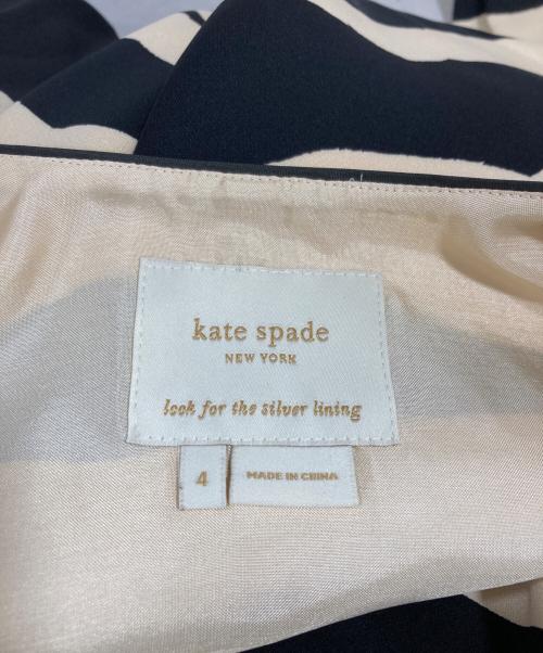 Kate Spade（ケイトスペード）Kate Spade (ケイトスペード) ブラウスワンピース ベージュ サイズ:4の古着・服飾アイテム