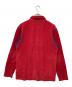 COMME des GARCONS SHIRT (コムデギャルソンシャツ) ハーフジップベロアカットソー レッド サイズ:L：6000円