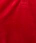中古・古着 COMME des GARCONS SHIRT (コムデギャルソンシャツ) ハーフジップベロアカットソー レッド サイズ:L：6000円