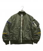 sacaiサカイ）の古着「Nylon Twill Blouson」｜カーキ