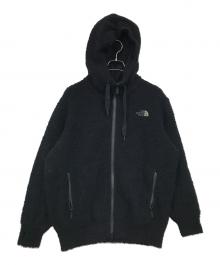 THE NORTH FACE×eYe COMME des GARCONS JUNYAWATANABE MAN（ザ ノース フェイス×アイ コム デ ギャルソン ジュンヤ ワタナベ マン）の古着「ジップニットジャケット」｜ブラック
