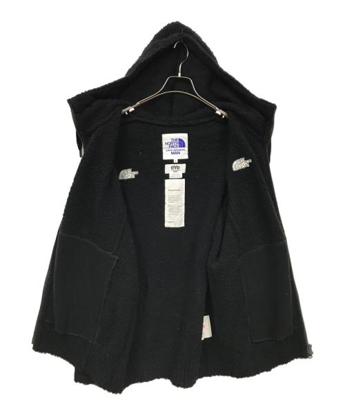 THE NORTH FACE（ザ ノース フェイス）THE NORTH FACE (ザ ノース フェイス) eYe COMME des GARCONS JUNYAWATANABE MAN (アイ コム デ ギャルソン ジュンヤ ワタナベ マン) ジップニットジャケット ブラック サイズ:Lの古着・服飾アイテム