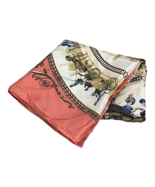 HERMES（エルメス）HERMES (エルメス) カレ90 ピンクの古着・服飾アイテム
