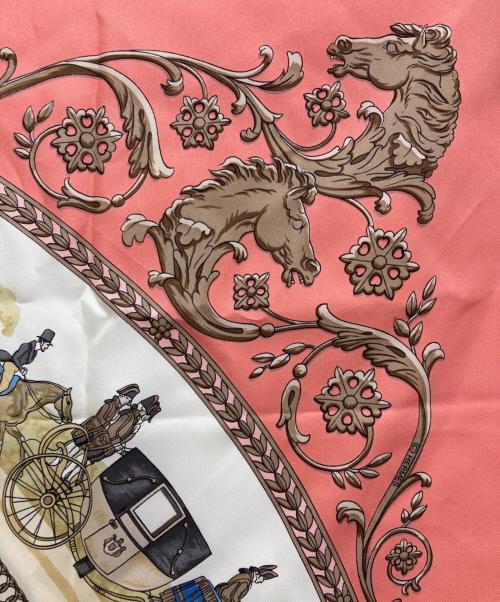 HERMES（エルメス）HERMES (エルメス) カレ90 ピンクの古着・服飾アイテム