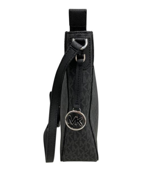 MICHAEL KORS（マイケル・コース）MICHAEL KORS (マイケルコース) ショルダーバッグ ブラックの古着・服飾アイテム
