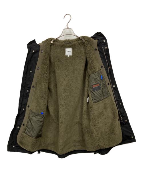 ASPESI（アスペジ）ASPESI (アスペジ) M-51タイプライナー付きコート ブラック サイズ:XSの古着・服飾アイテム