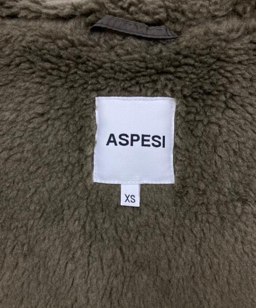 ASPESI（アスペジ）ASPESI (アスペジ) M-51タイプライナー付きコート ブラック サイズ:XSの古着・服飾アイテム