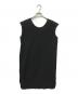 MM6 Maison Margiela（エムエムシックス メゾンマルジェラ）の古着「ノースリーブワンピース」｜ブラック