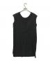 MM6 Maison Margiela (エムエムシックス メゾンマルジェラ) ノースリーブワンピース ブラック サイズ:40：6000円