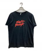 daft punkダフト・パンク）の古着「バンドTシャツ」｜ブラック