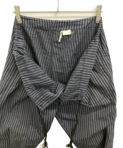 m's braque（エムズブラック）M'S BRAQUE (エムズブラック) イージーパンツ ネイビー サイズ:Fの古着・服飾アイテム