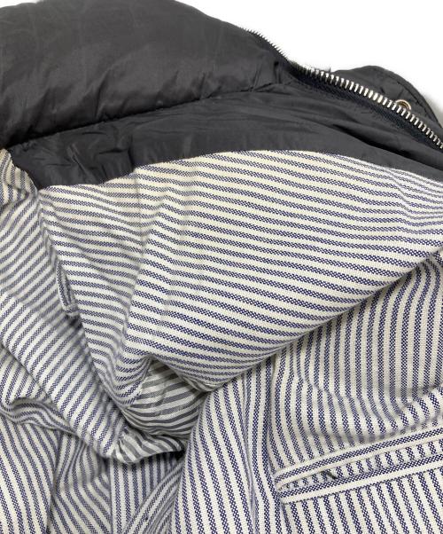 MONCLER GAMME BLEU（モンクレール ガム ブルー）MONCLER GAMME BLEU (モンクレール ガム ブルー) ダウンジャケット ブラックの古着・服飾アイテム