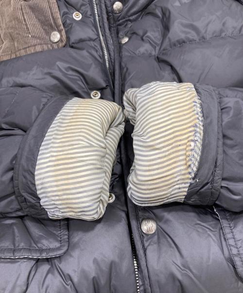 MONCLER GAMME BLEU（モンクレール ガム ブルー）MONCLER GAMME BLEU (モンクレール ガム ブルー) ダウンジャケット ブラックの古着・服飾アイテム