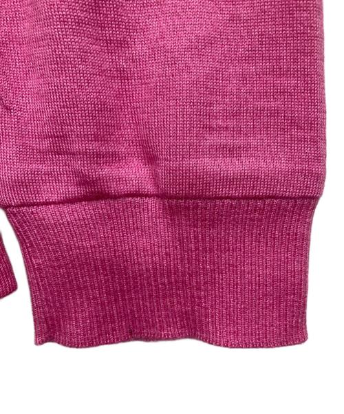 LEONARD（レオナール）LEONARD (レオナール) カシミヤシルクニット ピンク サイズ:38の古着・服飾アイテム
