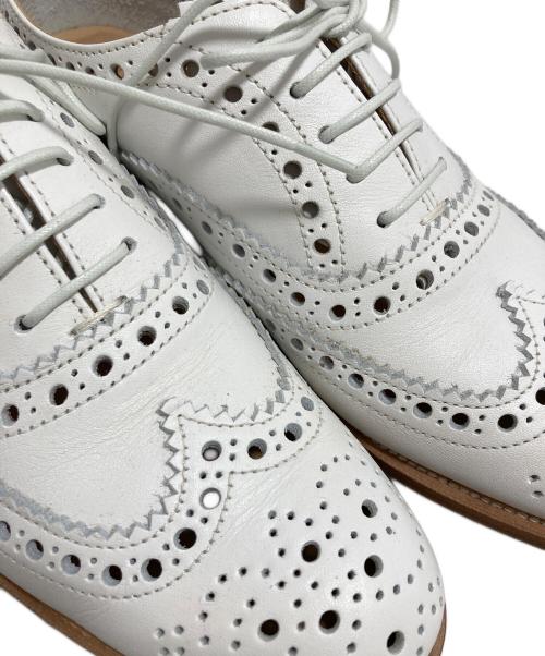 CHURCH'S（チャーチ）CHURCH'S (チャーチ) ウィングチップシューズ ホワイト サイズ:35の古着・服飾アイテム