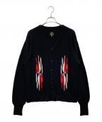 Needlesニードルズ）の古着「オルテガニットカーディガン」｜ブラック