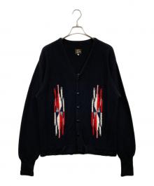 Needles（ニードルズ）の古着「オルテガニットカーディガン」｜ブラック